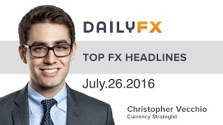 Forex: USD/JPY, GBP/JPY Reversals Gather Pace as Scope for Japanese Stimulus Fades: 7/26/16