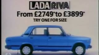 [1985]Старая английская реклама ВАЗ-2105\\Old commercial LADA Riva from UK