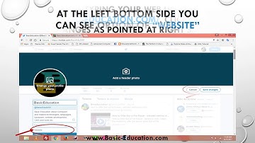 How to Add Website URL in Twitter Account | Link Your Website with Twitter Step by Step Guidance