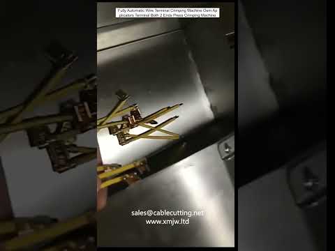 Fully Automatic Wire Terminal Crimping Machine for Both Ends, OEM Applicators