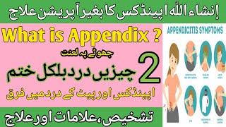 Appendicitis signs & Treatment/Appendix ka ilaj/What Are Symptoms of Appendicitis/پینڈس کی درد علاج