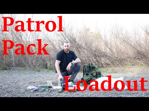 Military Rucksack Load Out Military Patrolling ALICE Rucksack Loadout - YouTube