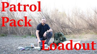 Military Patrolling ALICE Rucksack Loadout