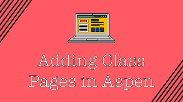 Adding Student Class Pages