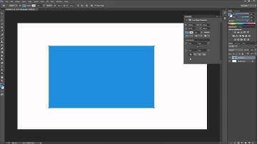 Photoshop Tutorial  CC New Rectangle Corner Radius Options  HD