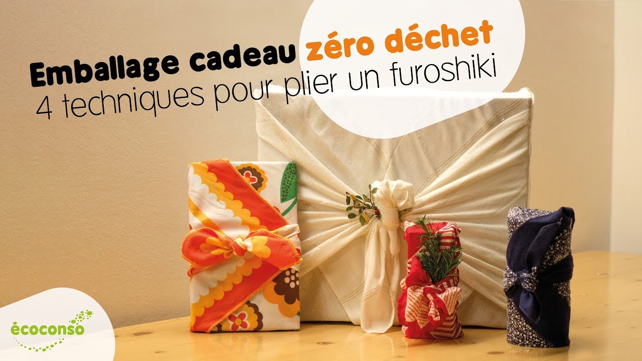 Furoshiki : comment emballer un cadeau sans papier ni scotch ?