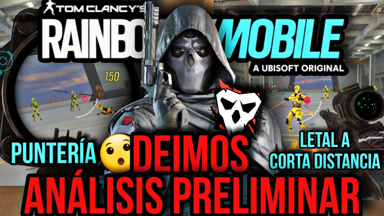 ANALIZANDO al NUEVO AGENTE Deimos (PUEDE SER LETAL) 😬😯 Rainbow Six Mobile R6M 