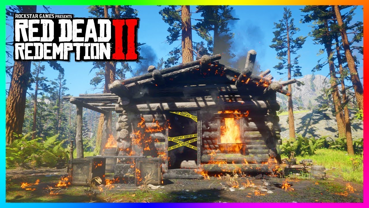 What Happens If You Go Inside The Burning Cabin Of Evelyn Miller In Red