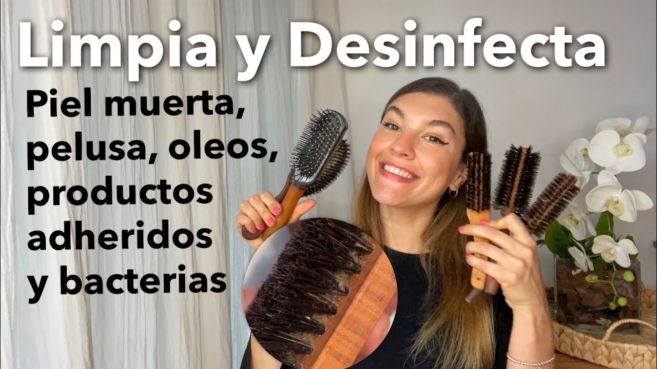 Cómo quitar la mugre de los cepillos de pelo, en dos minutos y sin