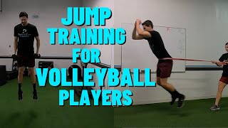 Jump Training For Volleyball Players To Jump Higher | Vertical Jump Training For Volleyball Players