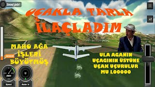 Savaş Pilotu Simülatörü 3B – Uçakla MAHO Aganın Tarlalarını İlaçladım – Adam Gibi Oyunlar screenshot 2