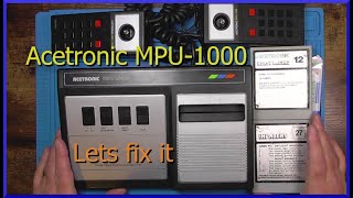 Faulty Acetronic MPU-1000 Home Video Entertainment Centre