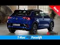 VW T-Roc R Facelift 2022 - FIRST look (Exterior - Interior) details! 300 HP, 4MOTION