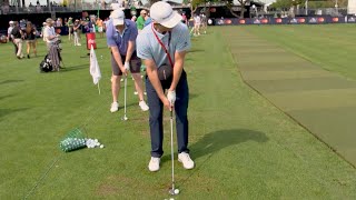 Justin Rose’s ball and lanyard drill