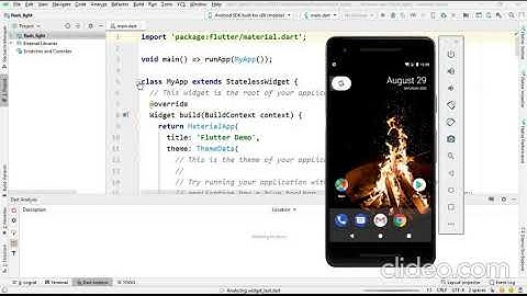 Flash Light App In Flutter | Android Studio