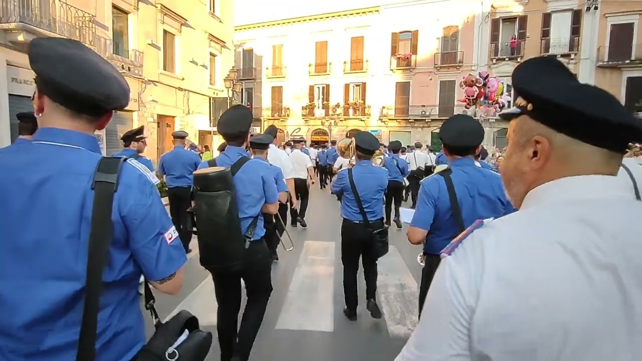 Marcia Ernani Banda di Barletta 9/7/23 Barletta Festa di Maria Ss Dello Sterpeto e San Ruggero