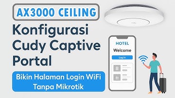 Gratis! Membuat WiFi Voucheran Tanpa Mikrotik dengan CUDY Captive Portal