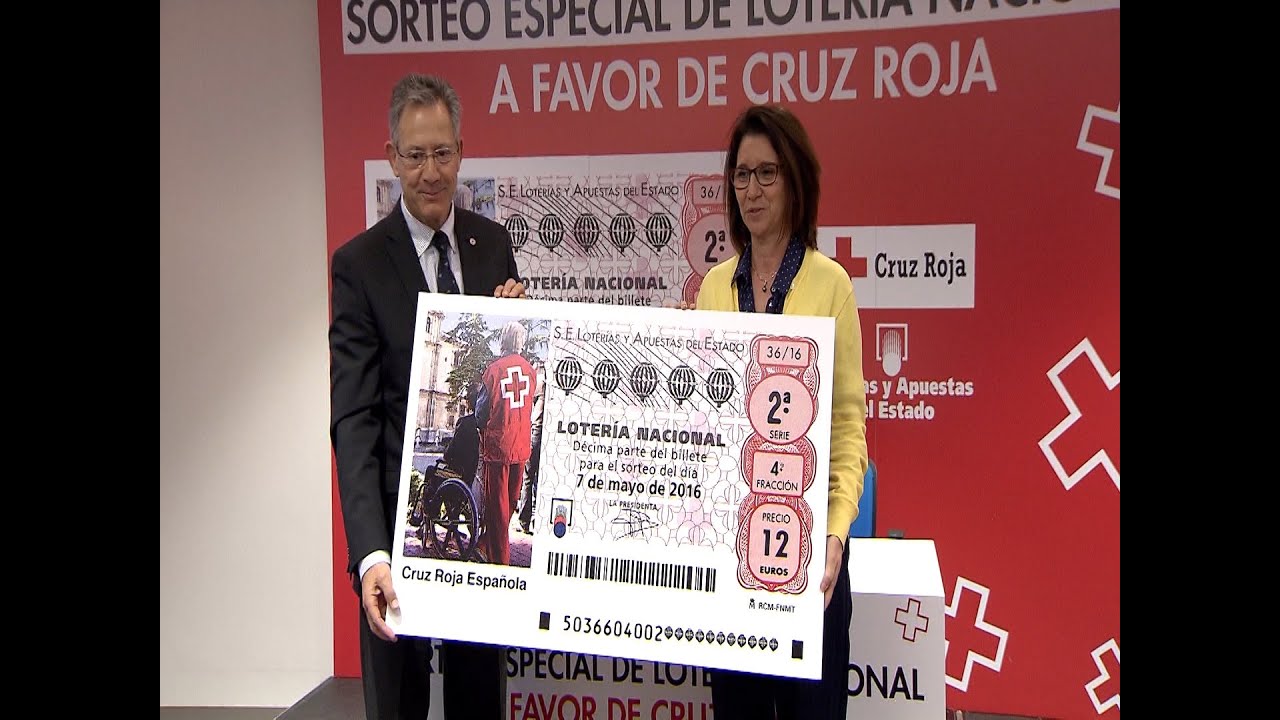 Sorteo Especial Cruz Roja de Lotería Nacional - YouTube