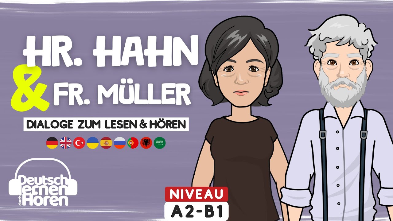 #753 | Deutsch lernen durch Hören - Deutsch lernen mit Dialogen || Dialog Nr.: 99 || Niveau: A2-B1