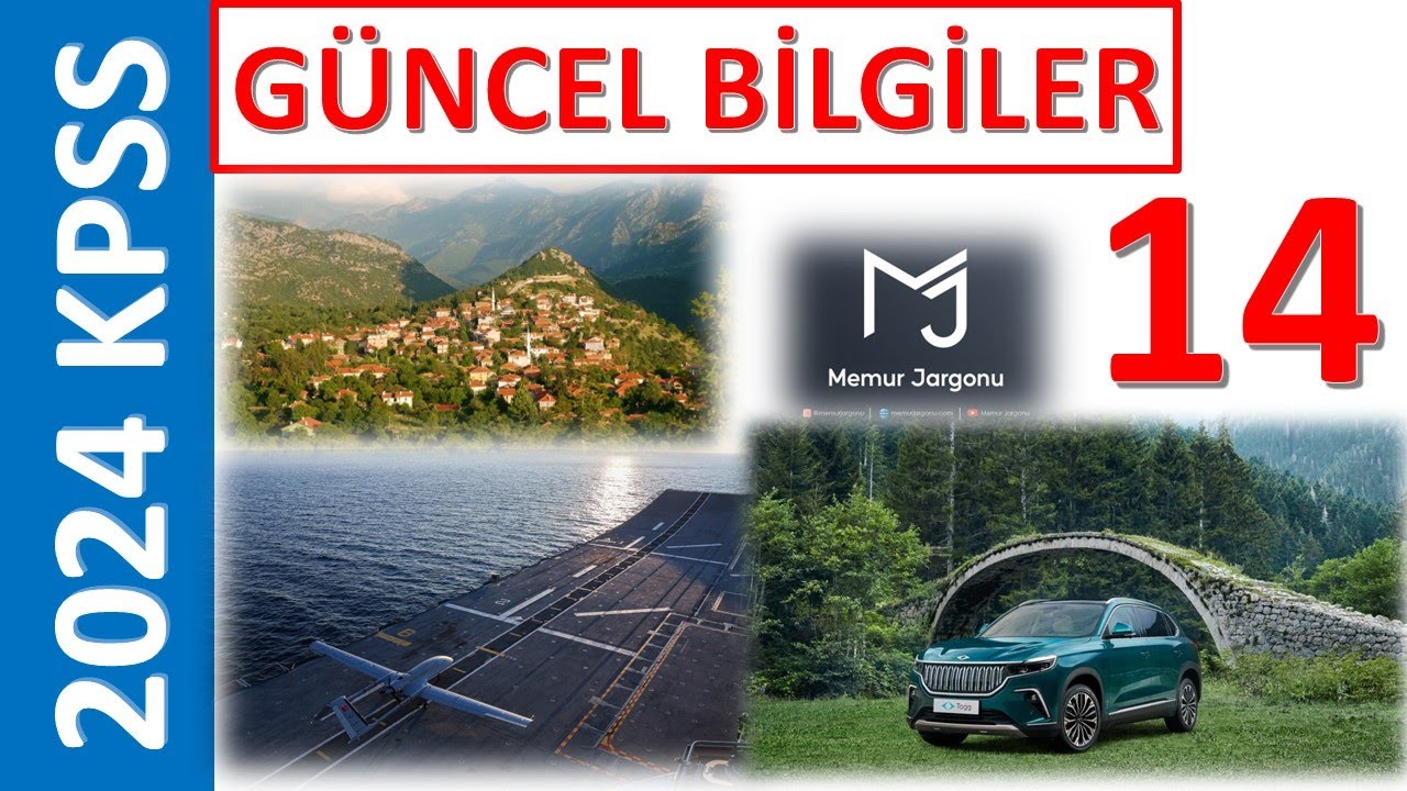 2024 KPSS GÜNCEL BİLGİLER 14 2024'ÜN SON GÜNCELLERİ !!!