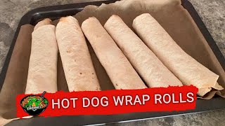 Easy Hot Dog Wrap Rolls Recipe