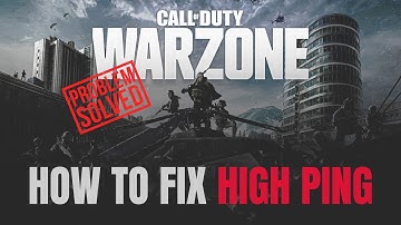 COD Warzone HIGH PING fix 2020  ✓  | **BASIC & QUICK FIX**