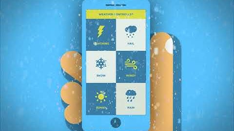 Adobe After Effects Weather App