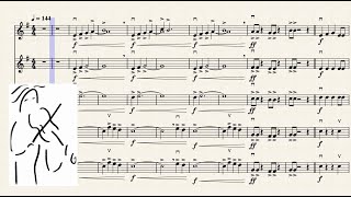 Antagonist. Music Score for String Orchestra. Play Along. Antagonist Orchestra.