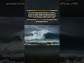 Tsunamis Hit at 500 MPH and This Is Why