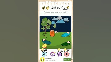 they all need some warmth level 199: Brain Test