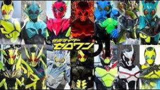 Kamen Rider Zero One All Forms   Henshin & Finisher Part 1