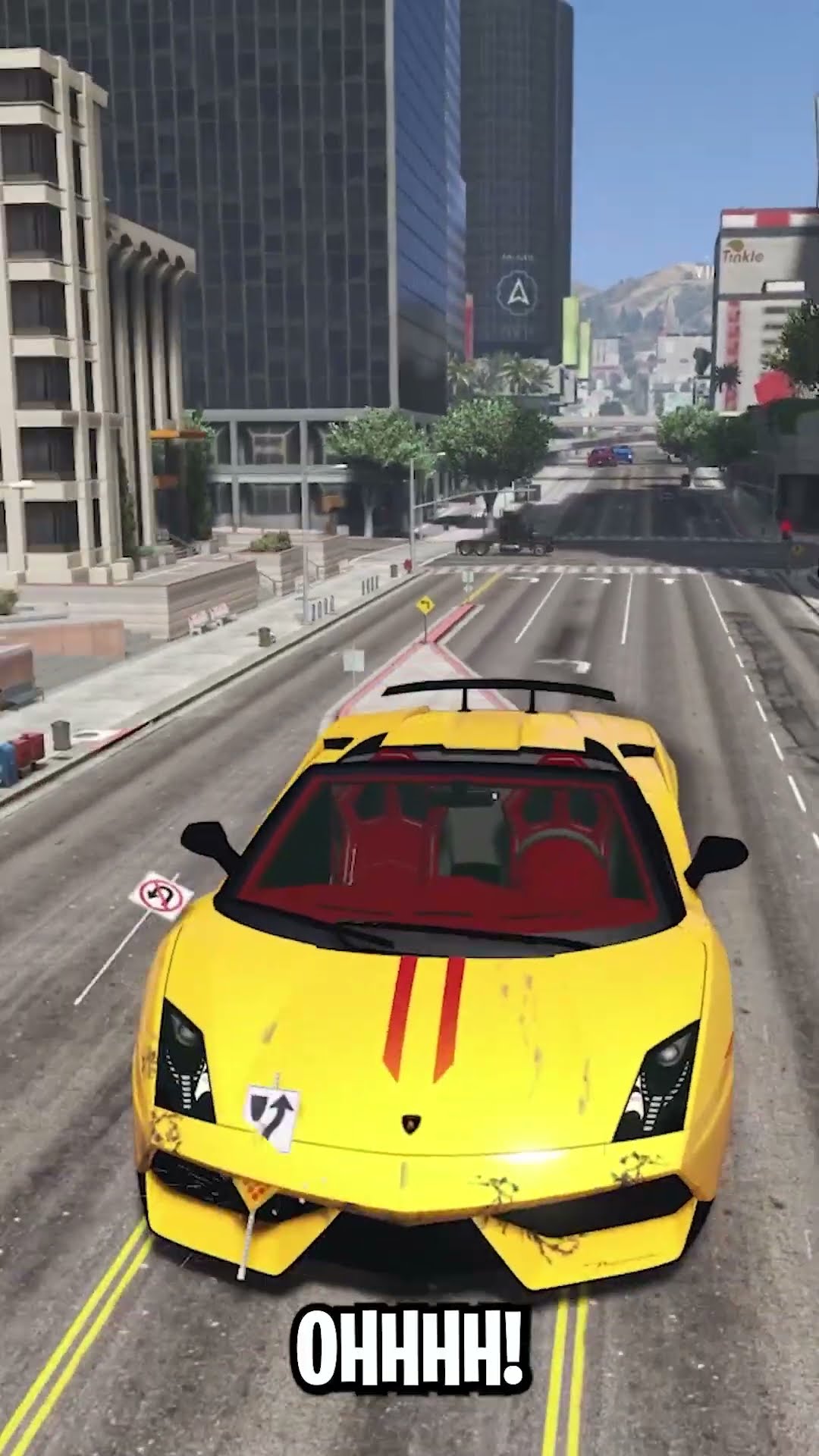 Lamborghini Epic Escape From Cops in GTA 5 RP