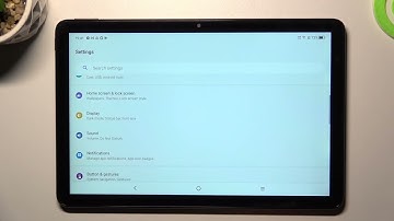 How to Enable / Disable Touch Sounds on TCL Tab 10s