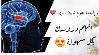 مراجعة شاملة ثانية ثانوي /علوم/ الجزء الأول.