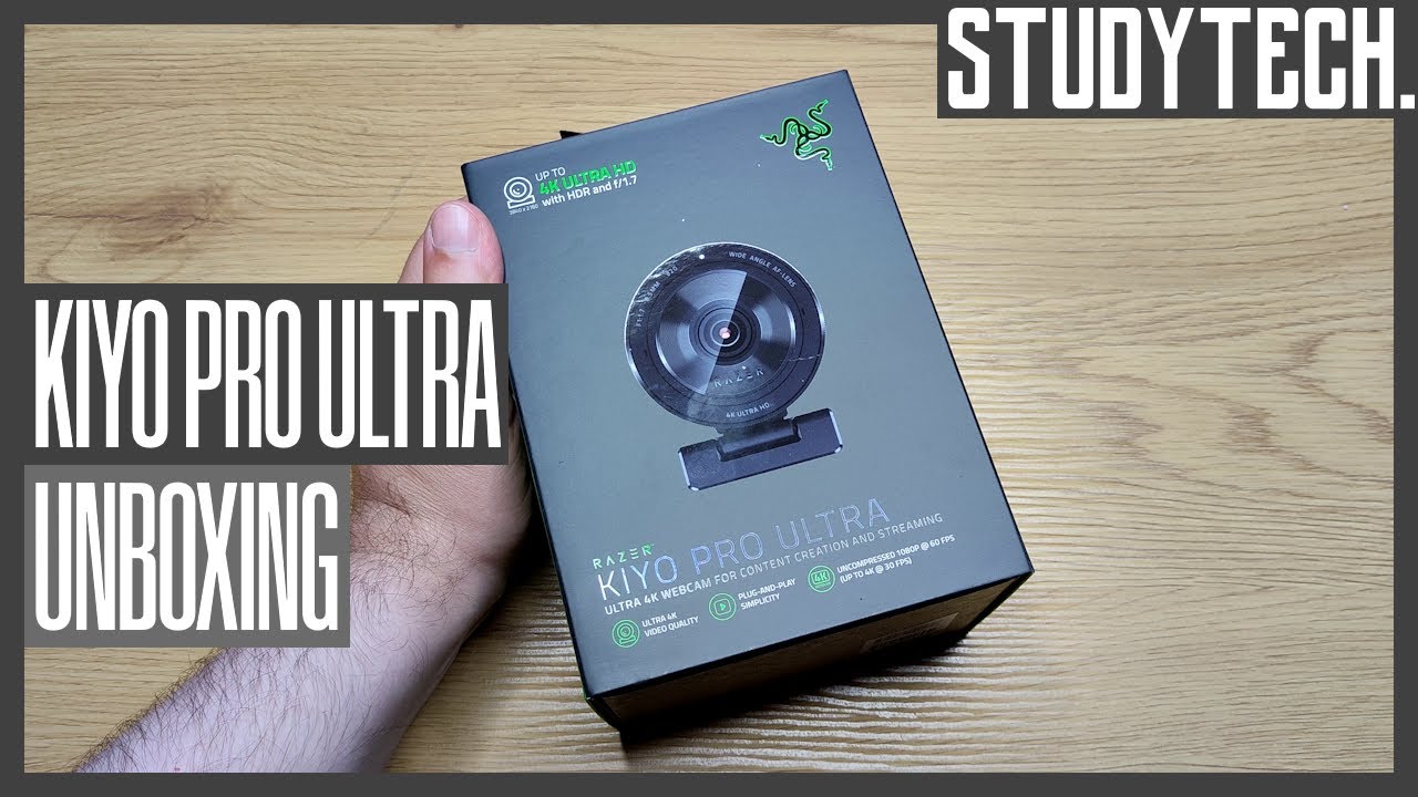 UNBOXING - RAZER KIYO PRO 