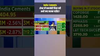 India Cements, शेयर में कमजोरी दिख रही, अभी क्या करना चाहिए?