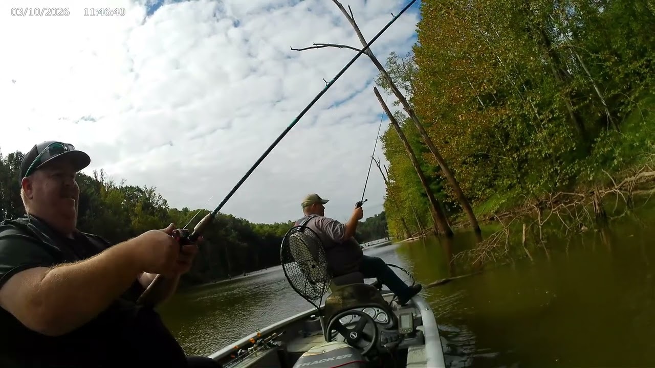 FISHING NORTH BEND WITH BIG BASS BOBBY 10-3-26
