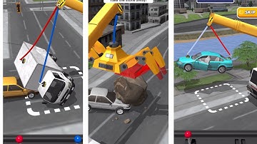 Crane Rescue 3D Levels 1-20 Lion Studios IOS Gameplay