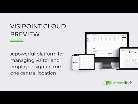 [Preview] VisiPoint Cloud - Manage Visitor & Employee Sign-In Remotely
