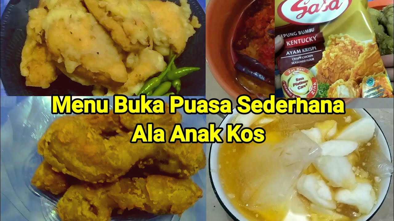  Masak Leher Ayam  Sasa Tepung Bumbu Kentucky menu buka 