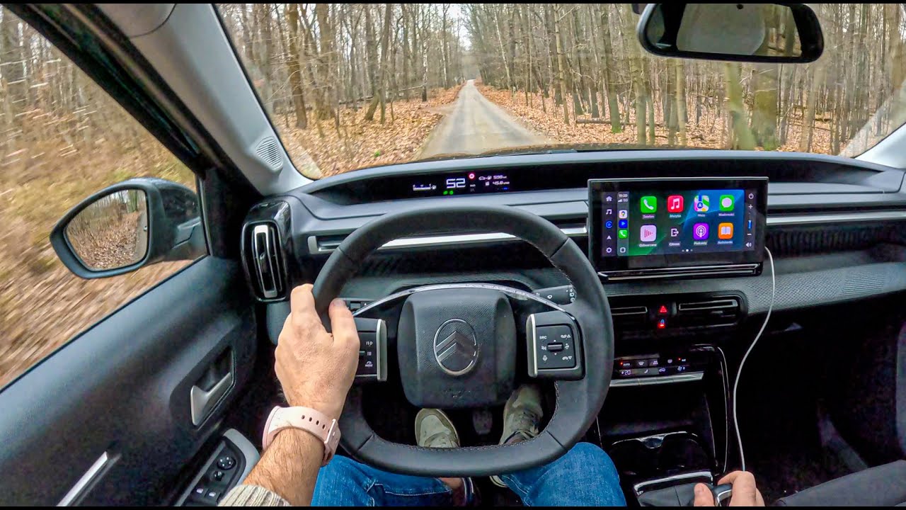 2025 Citroen C3 (1.2 100 hp) | POV Test Drive #2290 Joe Black