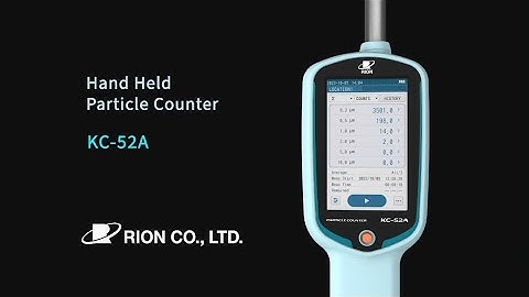 Hand Held Particle Counter: KC-52A Promotional Video