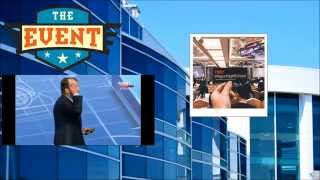 Social media wall demo for conferences