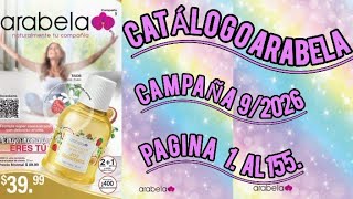CATÁLOGO ARABELA CAMPAÑA 9/2026🌷PRIMERA PARTE PAGINA 1-155💜