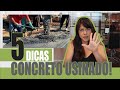 CONCRETO USINADO - 5 dicas para não perder o controle quando contrata!