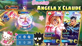 ANGELA X CLAUDE SANRIO DUO GAMEPLAY🔥