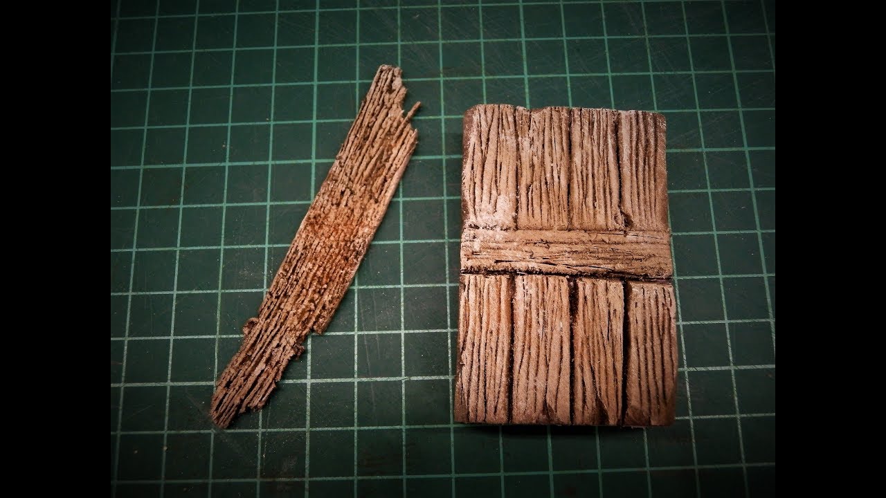 Tutorial 2 Come Fare Una Porta Di Legno In Polistirene Per Il Presepio