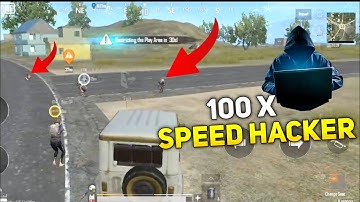 Pubg Mobile Lite - Hacker Team In my Match 🤬| 100X Speed Hacker | Speed hacker in my Match