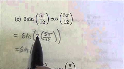 Math 30-1 Trig II Review #8c