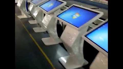 32 inch touch screen Windows OS  All in One PC kiosk